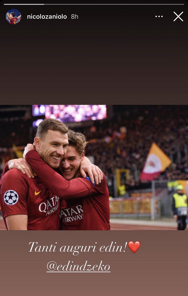 Zaniolo Dzeko ig