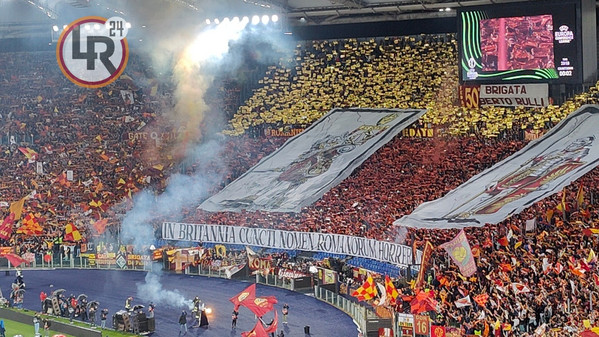 Roma-Leicester Curva Sud