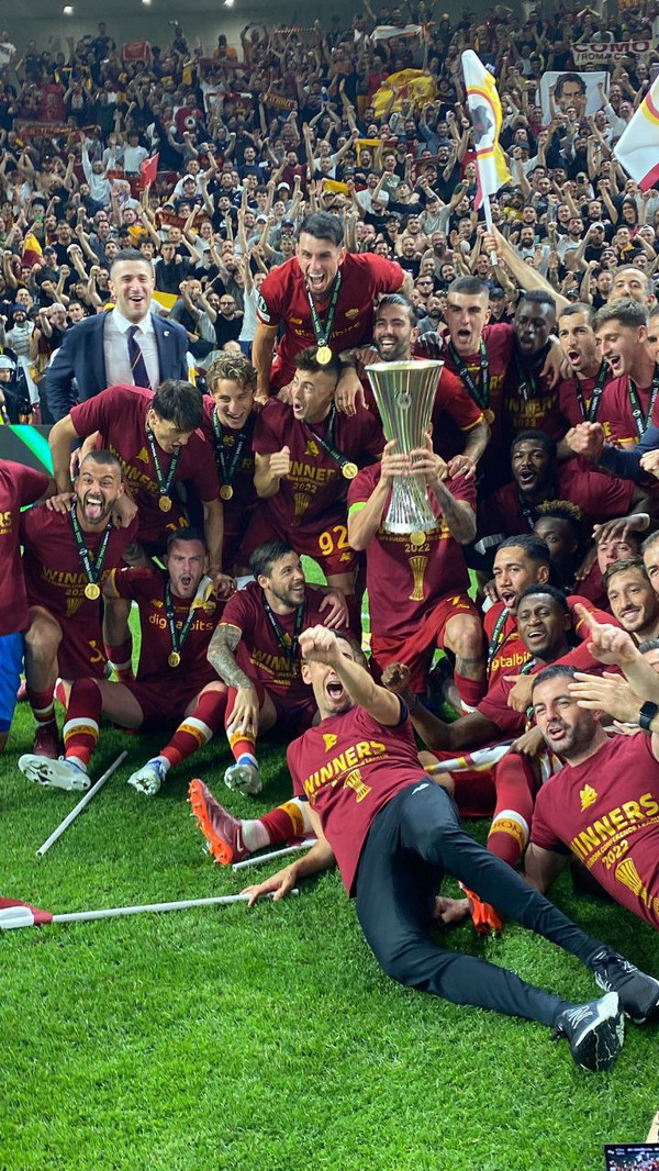 Festa Roma Conference League Coppa