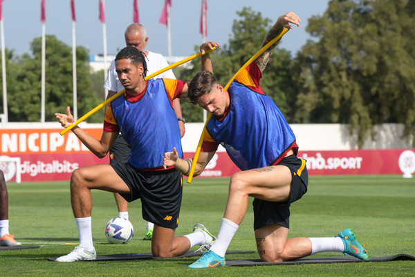 zaniolo smalling allenamento