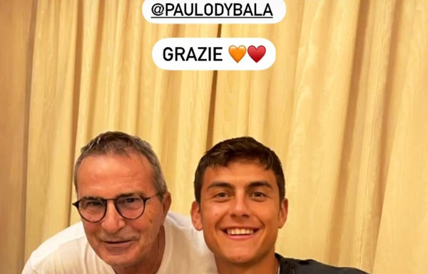 instagram cena dybala