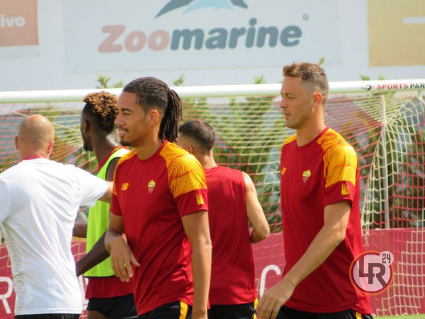 smalling matic allenamento