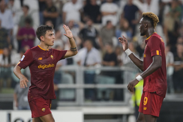 Juve Roma Abraham e Dybala