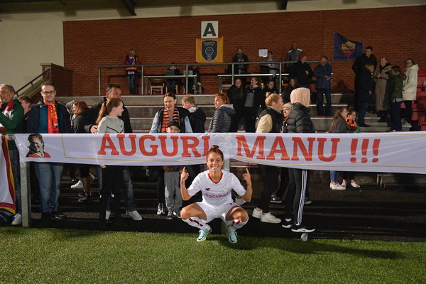 glasgow city-roma femminile champions league tifosi auguri manuela giugliano