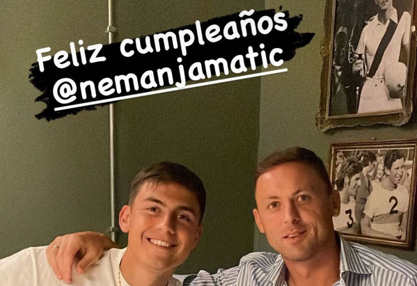 instagram dybala compleanno matic cena