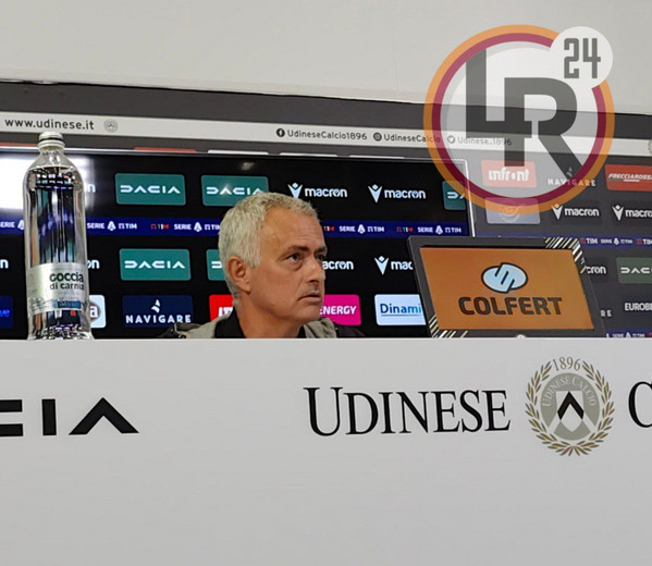 Udinese Roma Mourinho conferenza