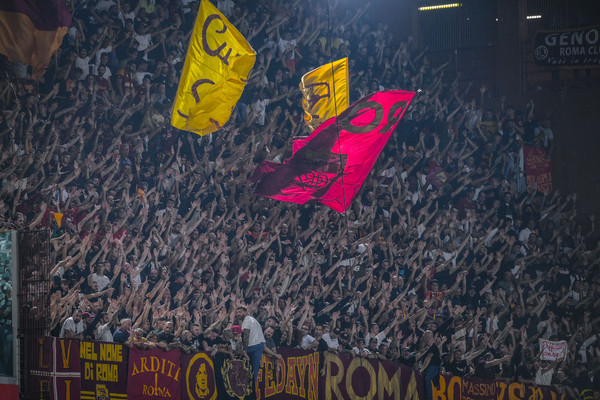 Samp Roma tifosi