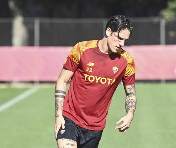 Zaniolo allenamento