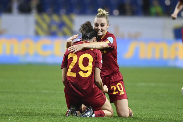 champions league femminile st. polten-roma lazaro greggi