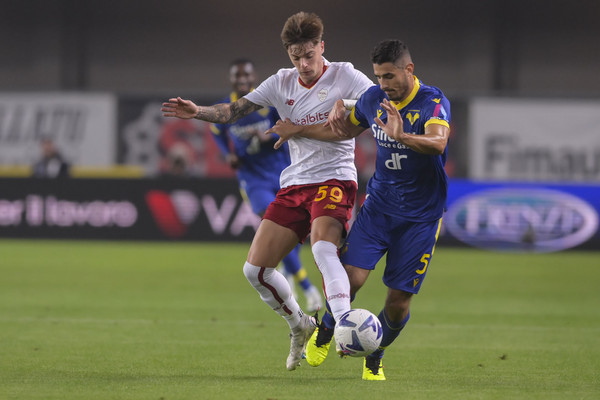 hellas verona-roma zalewski faraoni