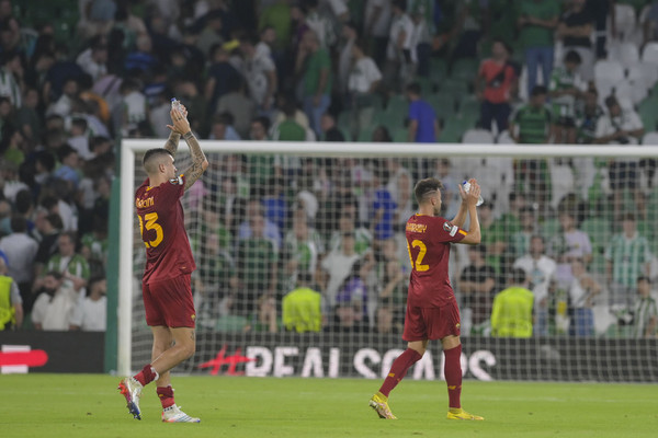 mancini el shaarawy betis-roma