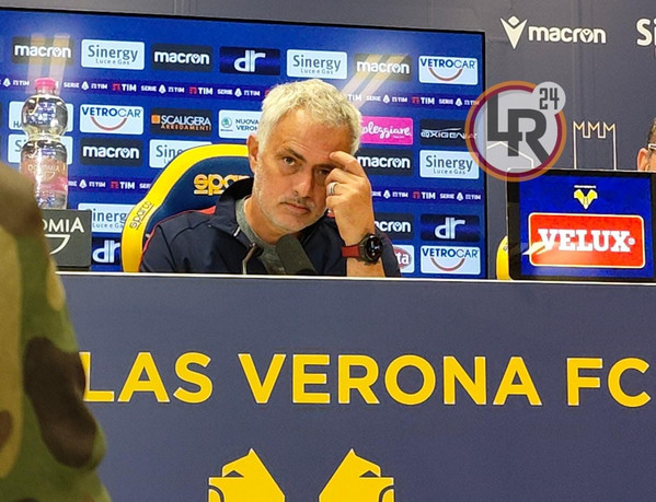 mourinho verona roma conferenza