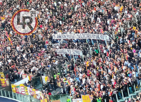 striscione sandri roma torino