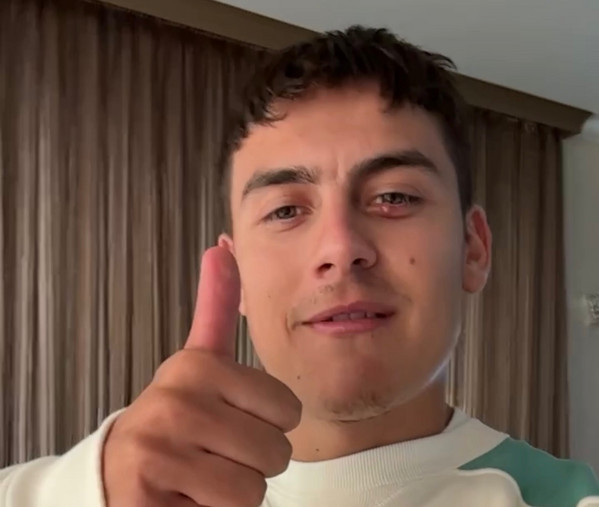 video dybala auguri