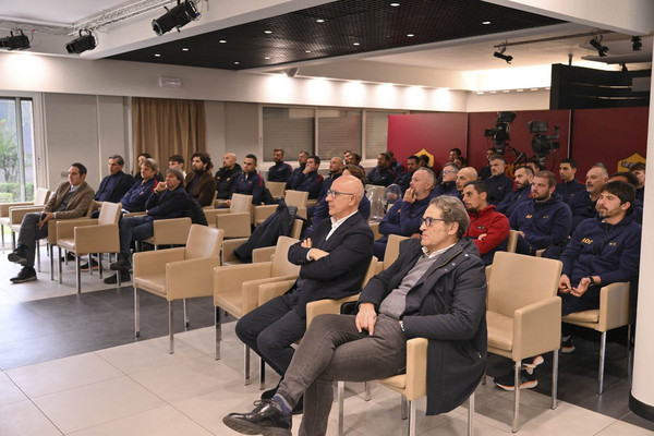 incontro trigoria maurizio viscidi figc roma