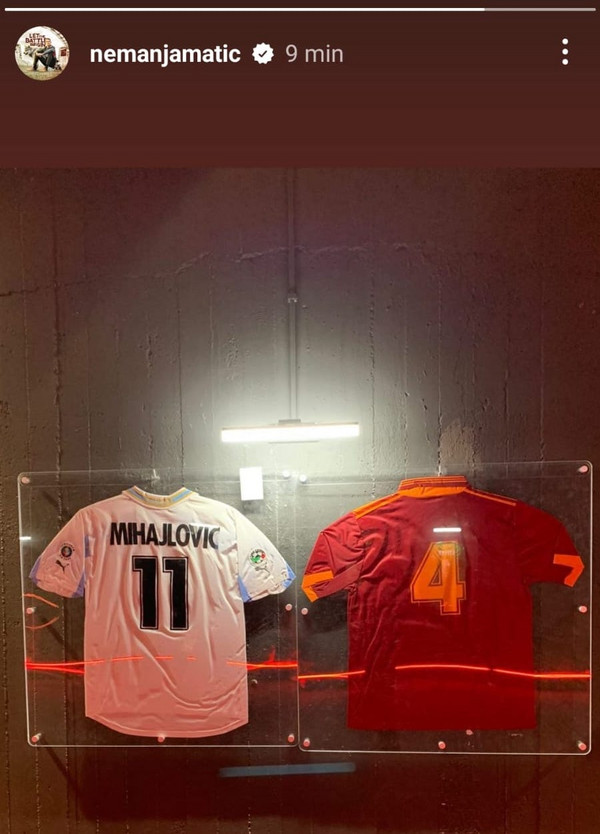 instagram matic maglia mihajlovic