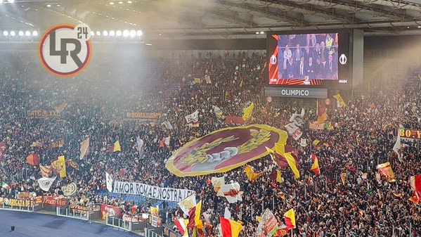 roma bayer leverkusen curva sud