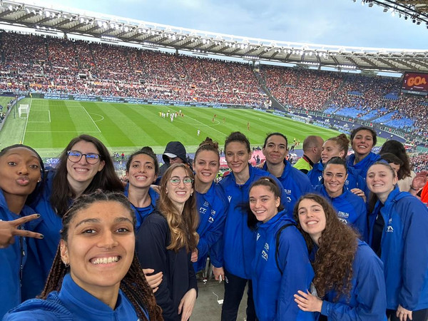 roma-salernitana nazionale italiana femminile basket stadio olimpico