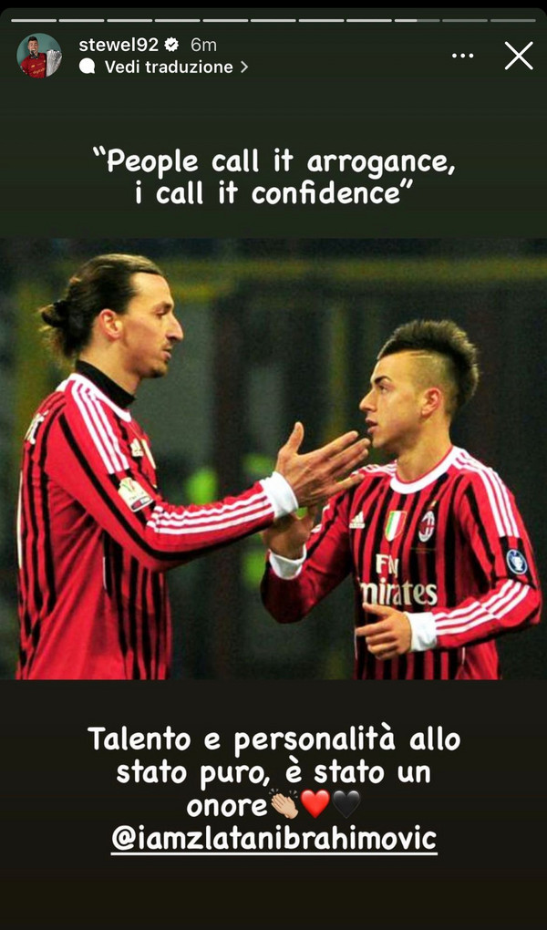 El Shaarawy e Ibrahimovic