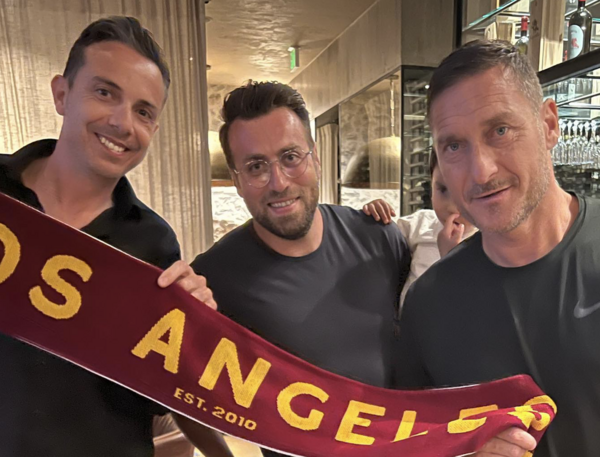 Totti Roma club los angeles