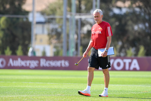 Mourinho allenamento