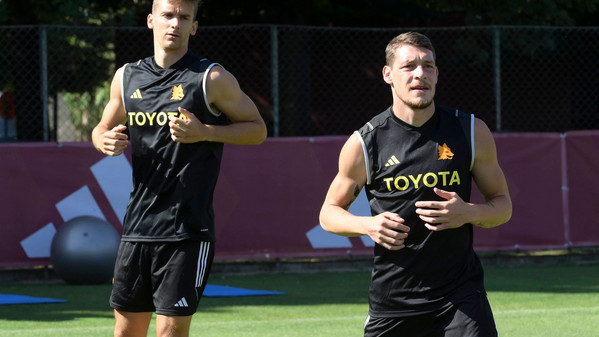 belotti e llorente trigoria