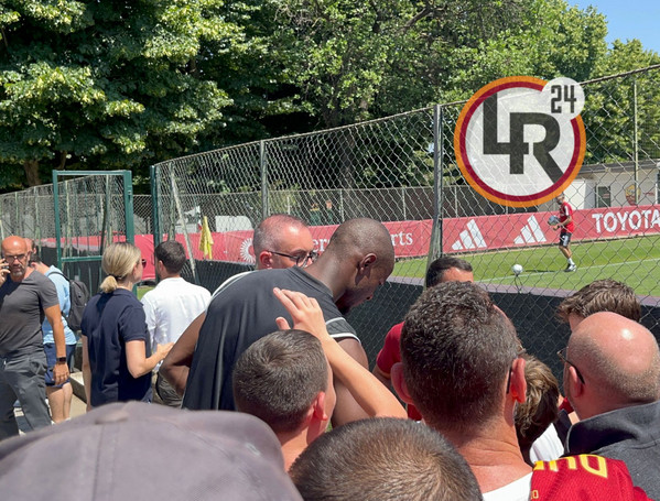 ndicka tifosi roma boreale trigoria