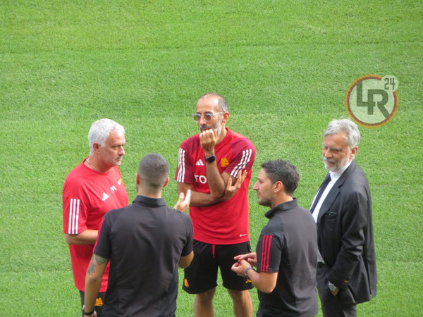 tolosa roma mourinho con team manager