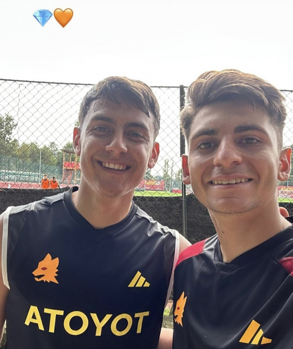 dybala e solbes trigoria ig pp