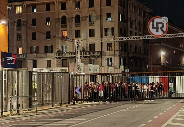 marassi genoa roma settore ospiti tifosi chiuso