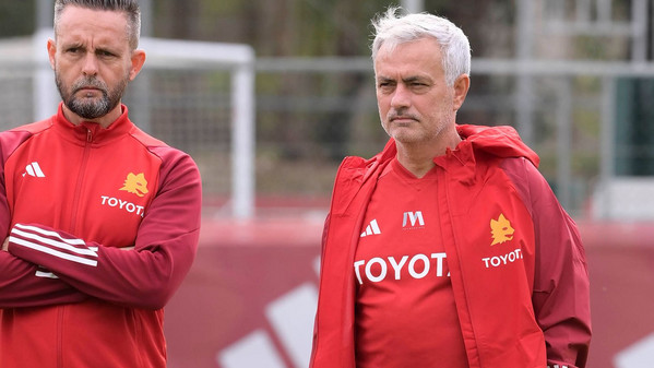 mourinho allenamento rapetti