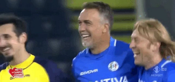 batistuta partita beneficenza