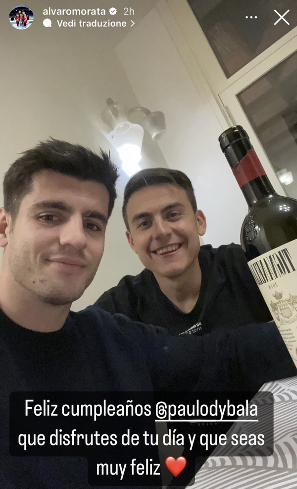 morata e dybala ig