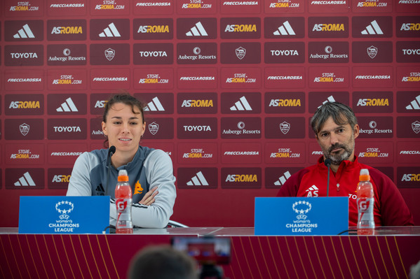 roma femminile conferenza stampa ceasar spugna roma-ajax