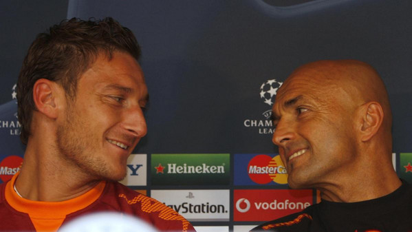 spalletti e totti