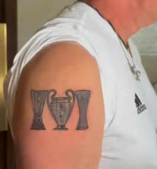 tatuaggio mourinho aggiornato