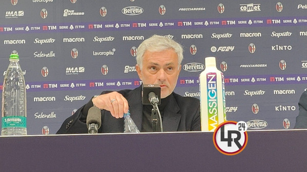 Mourinho conferenza stampa post Bologna Roma