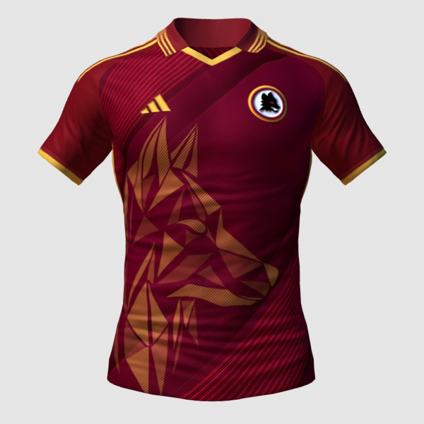 concept maglia home roma 2024-25