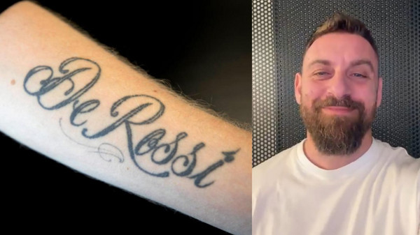 De Rossi tatuaggio