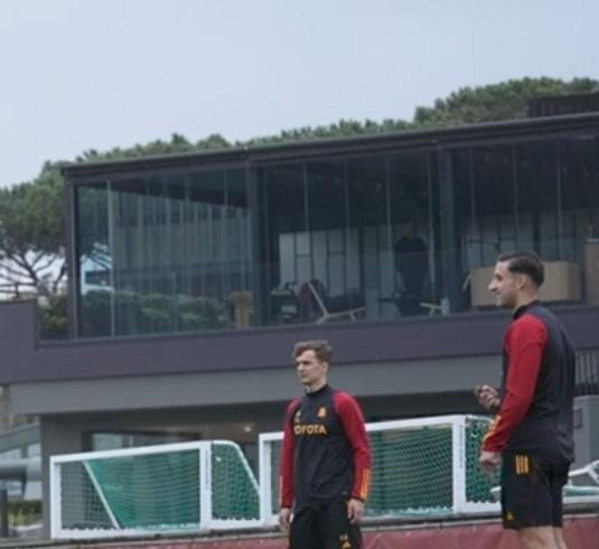 dan friedkin trigoria allenamento