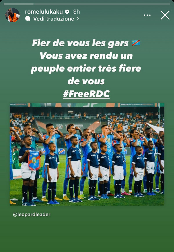 Lukaku ig Congo