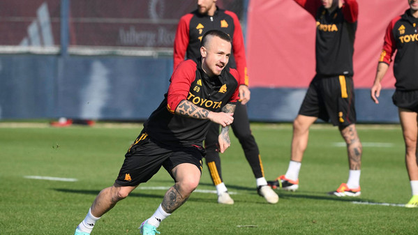 angelino trigoria allenamento