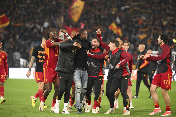 europa league roma-milan ndicka squadra