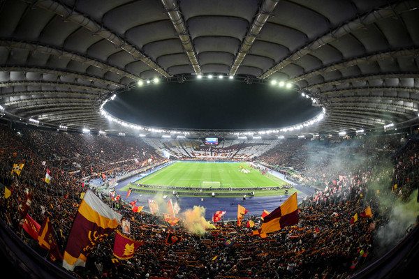 europa league roma-milan stadio olimpico
