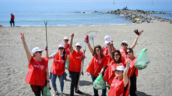 roma pulizia spiaggia ostia