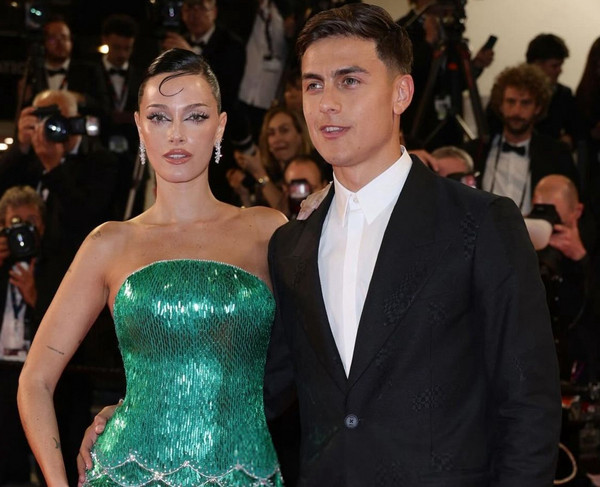 dybala e oriana festival cannes