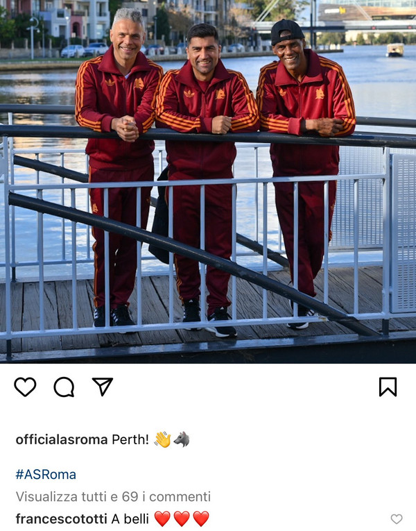 instagram totti aldair tonetto pizarro perth