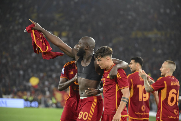 lukaku e dybala roma genoa