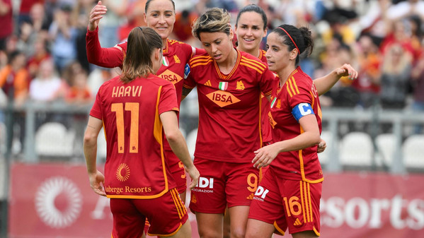 serie a femminile roma-fiorentina squadra