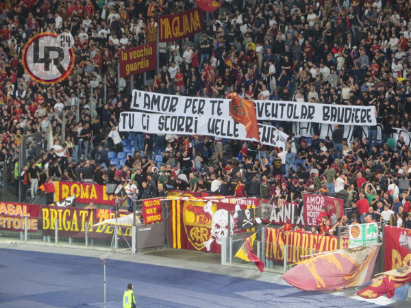 striscione 1 roma genoa